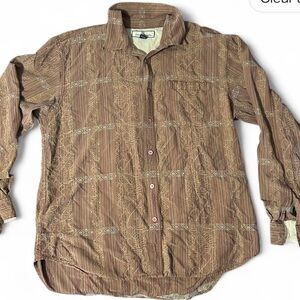 Tommy Bahama Multicolor Striped Silk Shirt